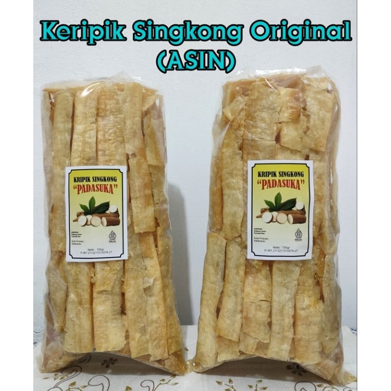 

Keripik Singkong Original Padasuka Lembang (700gram)