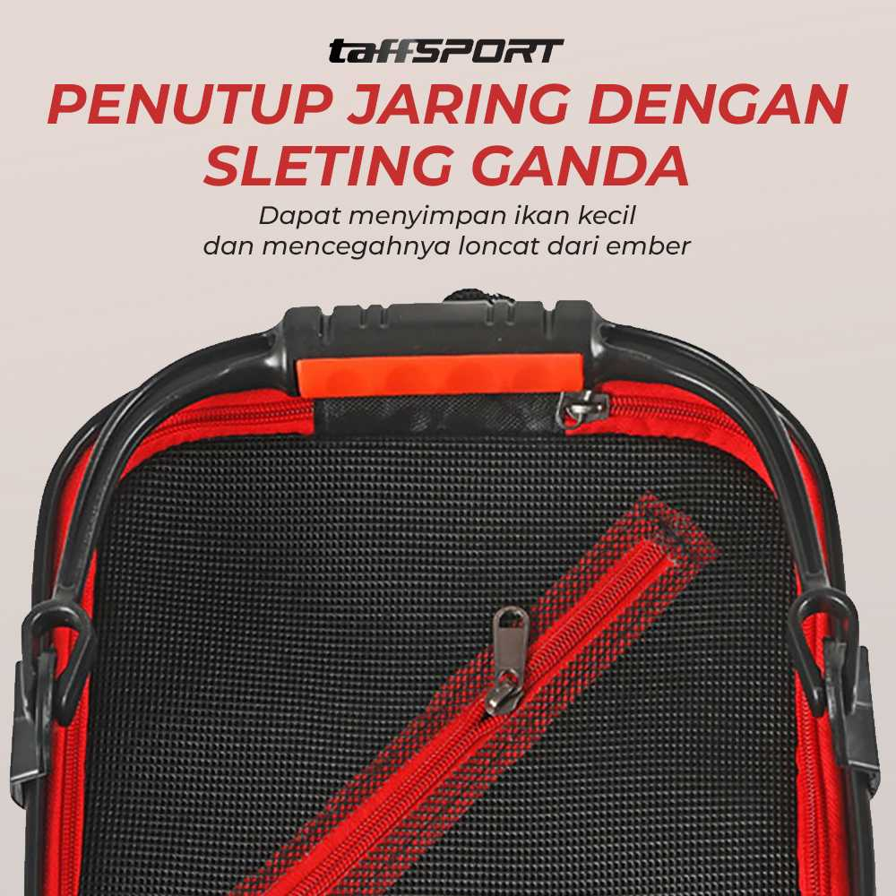 Ember Lipat Mancing Ikan Tas Mancing Lipat Folding Bucket Handle