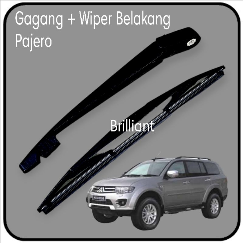 Gagang Arm + Wiper Belakang Set - Avanza Xenia Innova Pajero Fortuner Ertiga Livina Mazda2