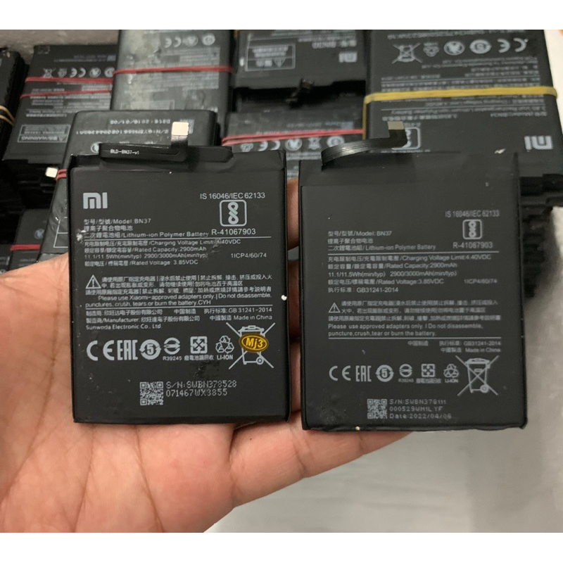Batre baterai xiaomi Redmi 6A Batre Xiaomi Bn37 Copotan original