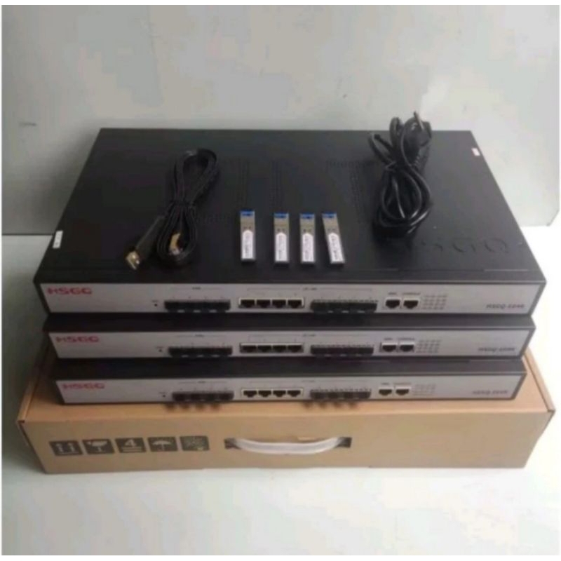 OLT HSGQ E04R Epon 4 Port Include 4 SFP