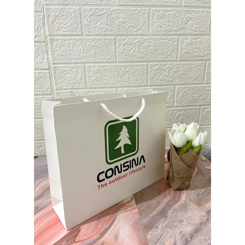 Paper Bag CONSINA Paper Bag Pembungkus Kado ( Ready Stock )