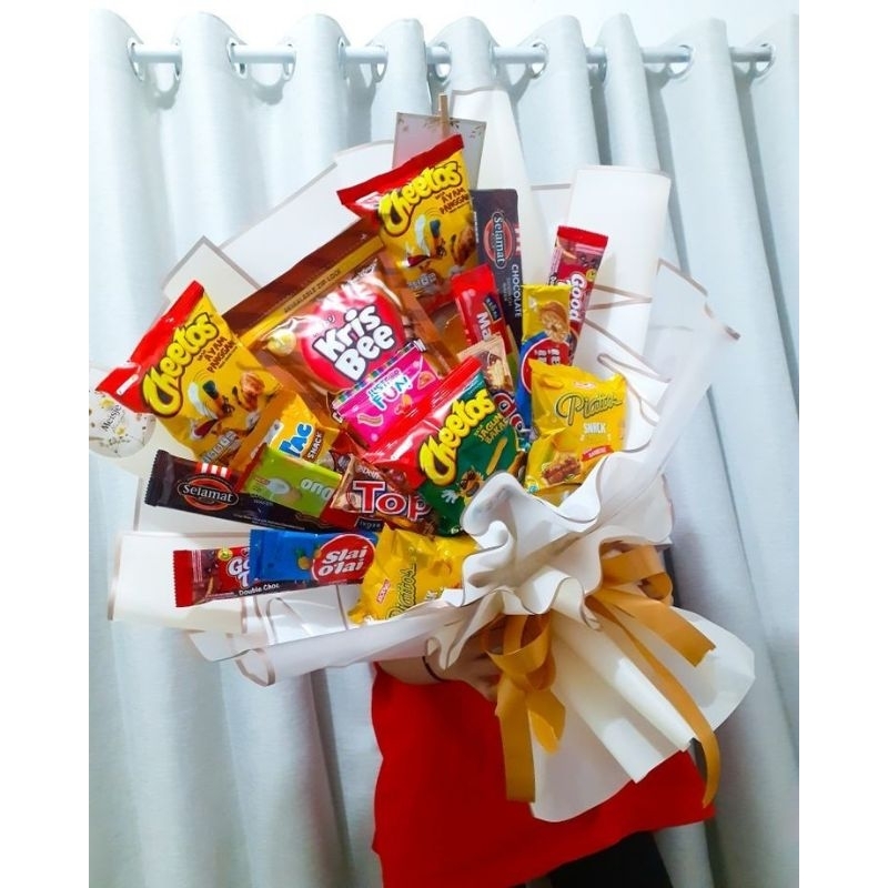 

buket snack / buket graduation/ buket doi/ buket murah