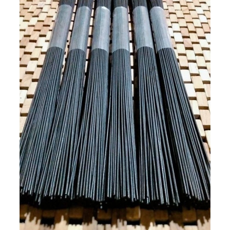 ruji bambu sangkar burung hitam 2mm panjang 65cm 100batang