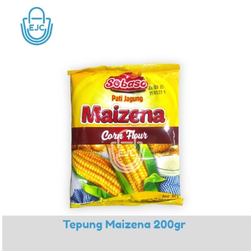 

Tepung Maizena Tepung Jagung Corn Flour Sobaso 200gr