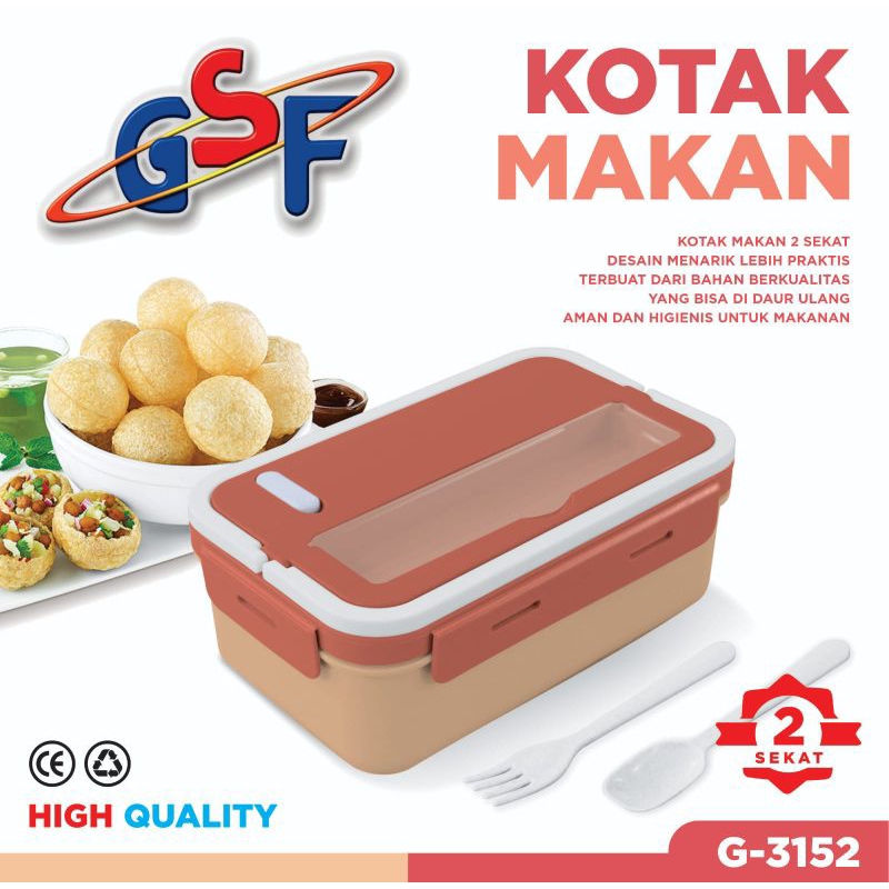 kotak makan gsf 3155 3152 3156 3103 kotak bekal makan set gsf launch box set gsf 3103