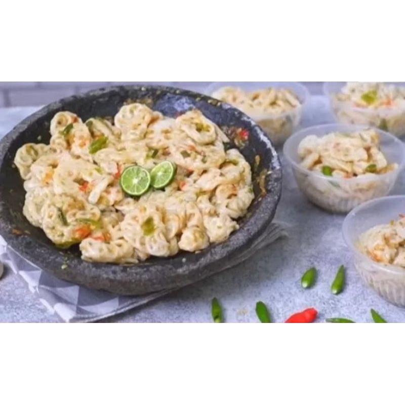 

Makanan Seblak cobek viral 500gram