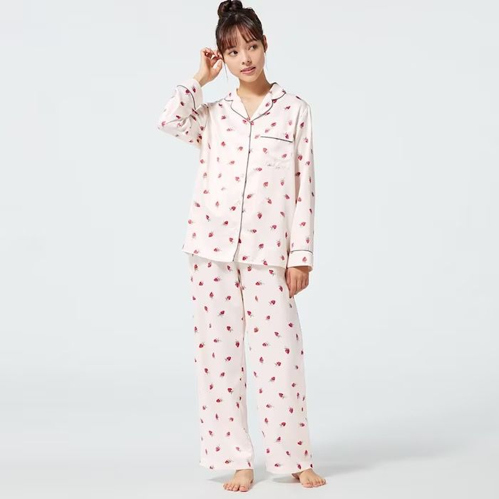 G** by unq** long cotton pajamas set