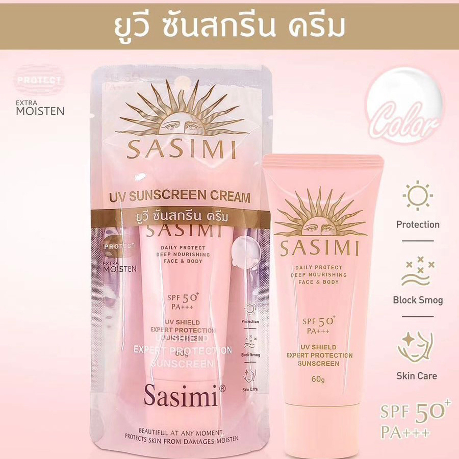 [Per Buah] Sasimi UV Sunscreen Cream SPF 50