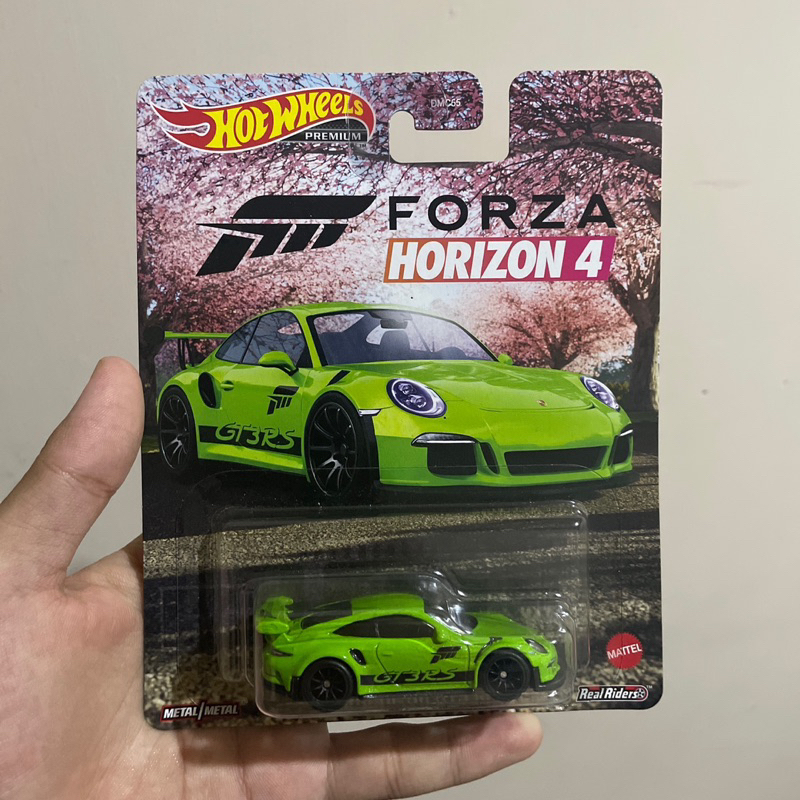 HOT WHEELS FORZA PORSCHE 911 GT3 RS Japan Card