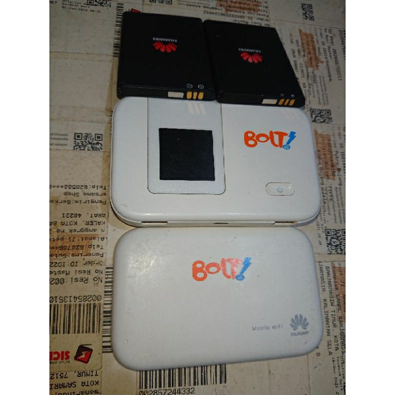 Modem Mifi Bolt Slim1 E5372s Unlock Alloprator 4G LTE 900/2100/2300 (Dapat 2 Battery 1700 Mah)