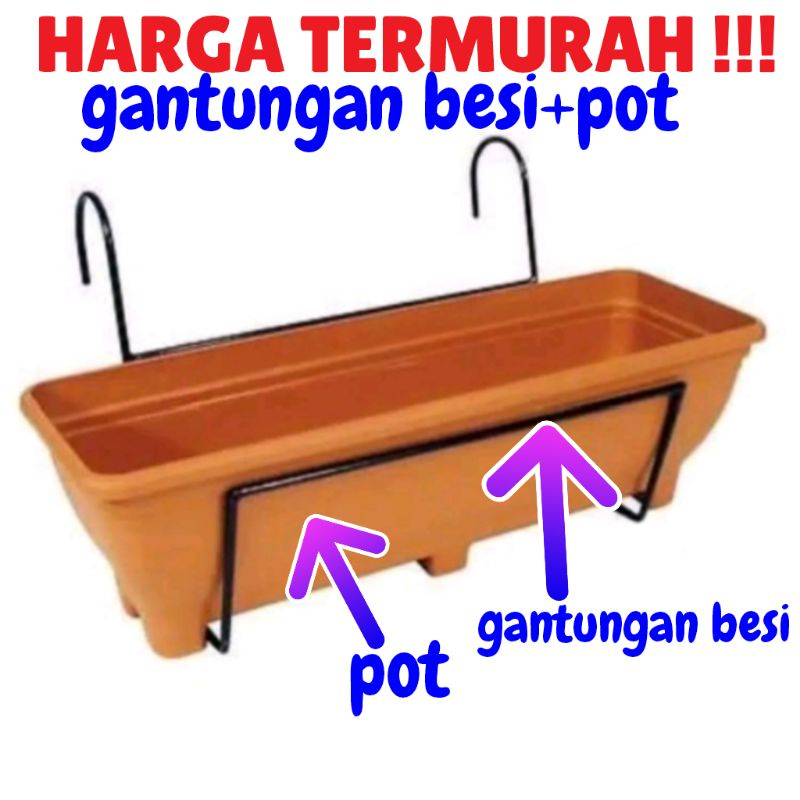 MC7 / GANTUNGAN POT ALPEN 50 / RAK POT / GANTUNGAN POT BALKON / RAK POT GANTUNG