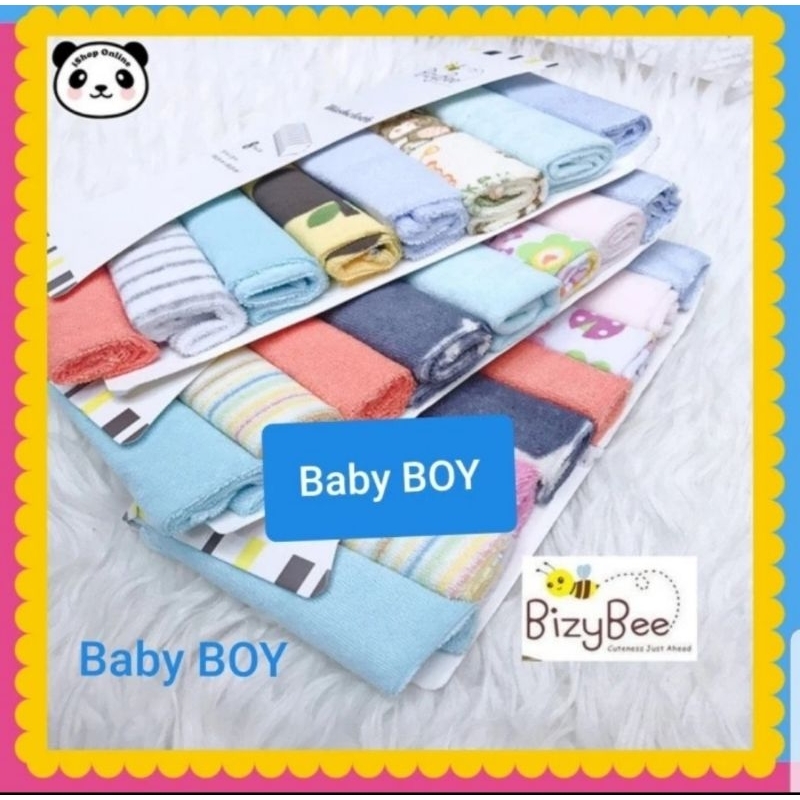 Handuk Muka Bayi Sapu tangan bayi isi 8 pcs