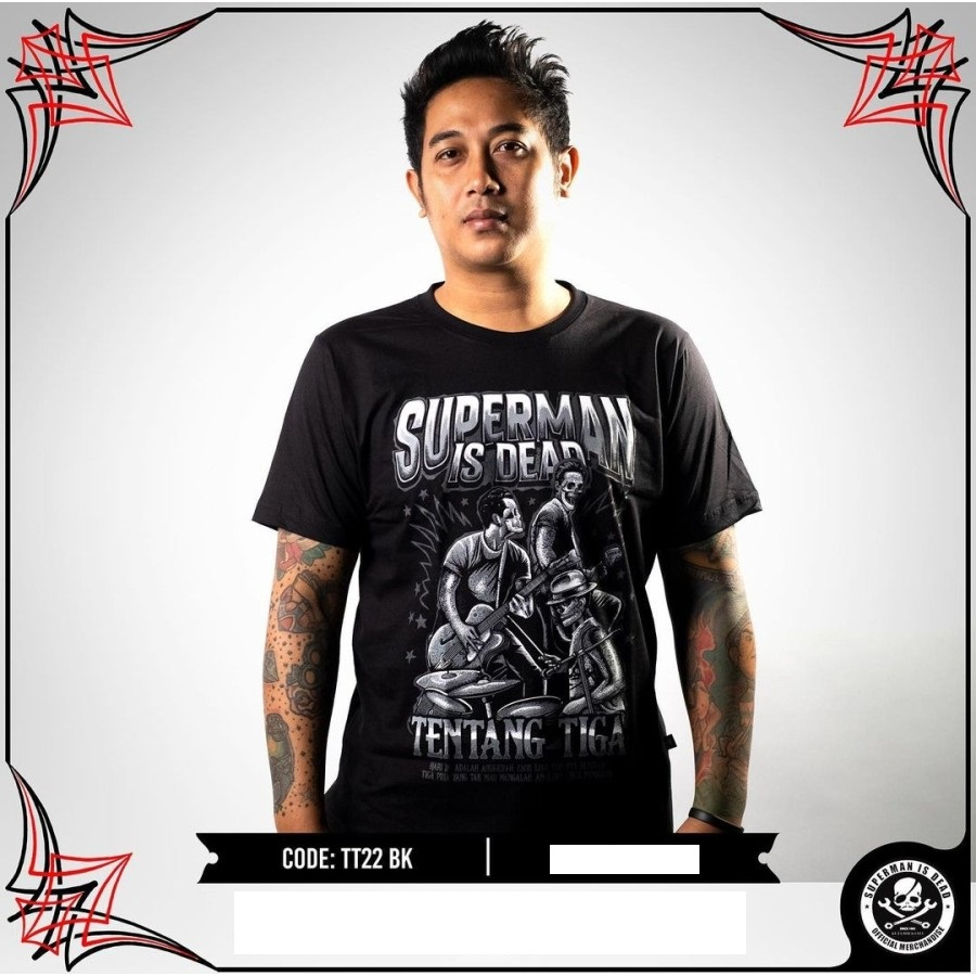 BAJU SID SUPERMAN IS DEAD / TT22 BK