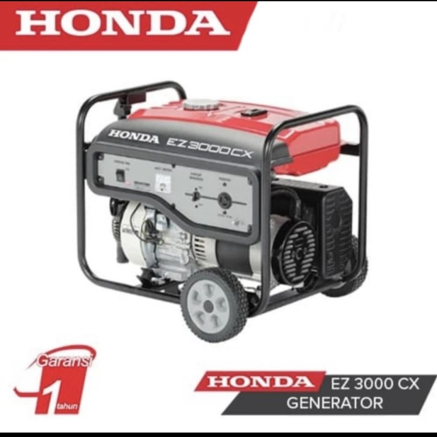 Mesin Genset Honda EZ3000CX 2500 Watt Generator Set Bensin
