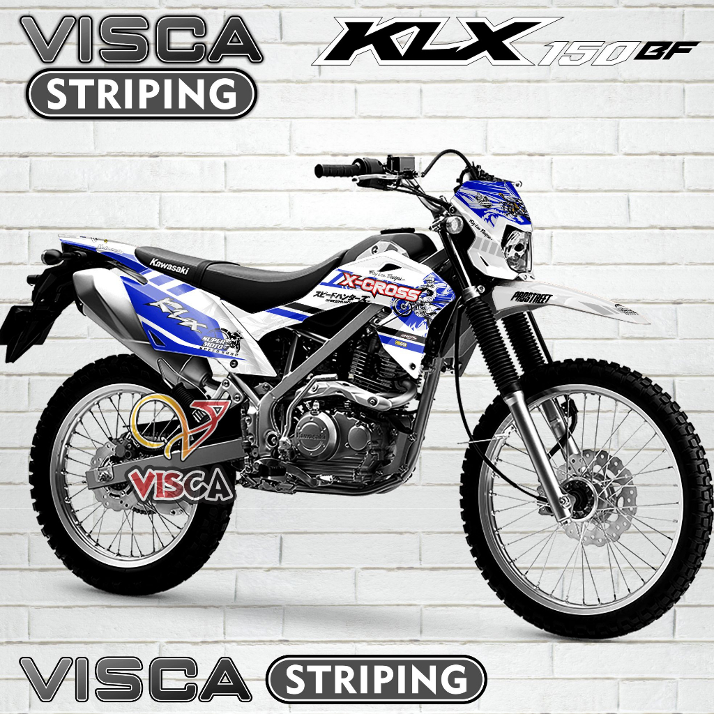 Decal KLX BF 150 Full Body - Stiker KLX BF 150 Full Body - Dekal KLX BF 150 Full Body - Striping KLX