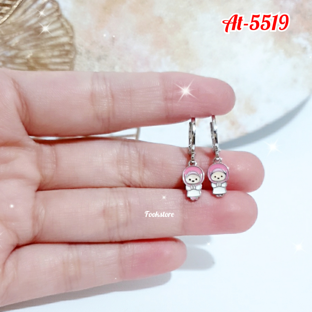 ANTING CLIP ANAK MOTIF KARTUN ANTI ALERGI/AT-5519