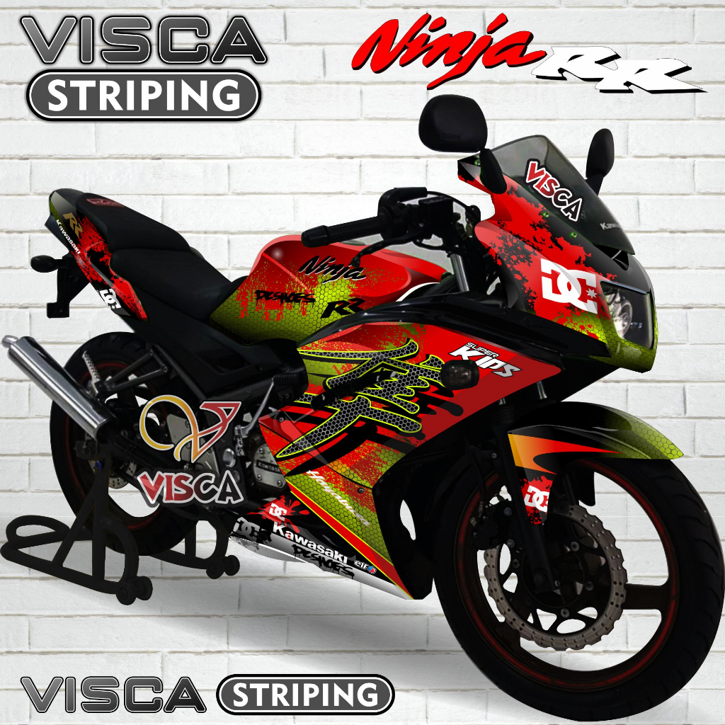 Decal Ninja RR 150 Full Body - Stiker Ninja RR 150 Full Body - Dekal Ninja RR 150 Full Body - Stripi