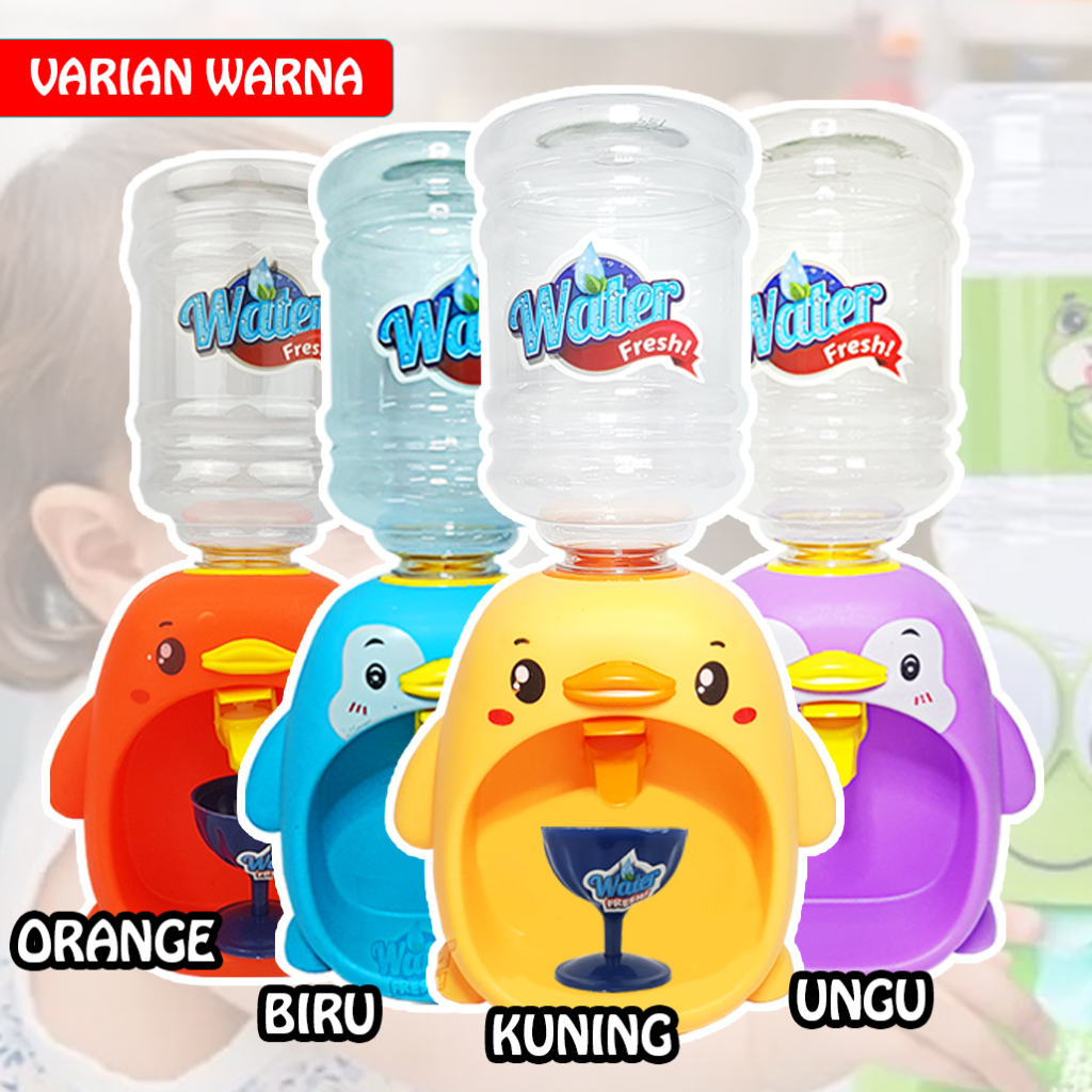 Mainan Dispenser Anak Karakter /Dispenser Galon Minum Anak/Dispenser Portable Anak YK2