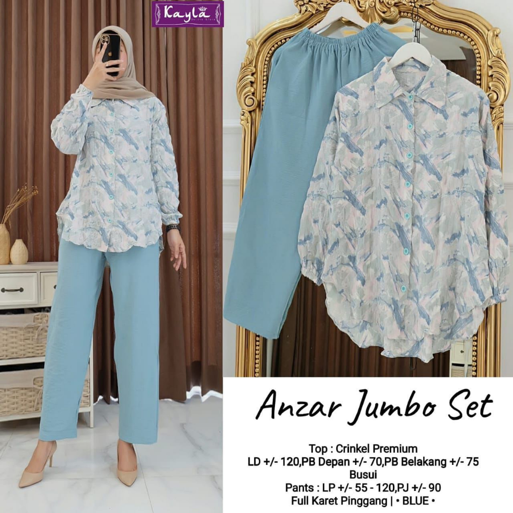 ANZAR JUMBO SET CELANA PREMIUM