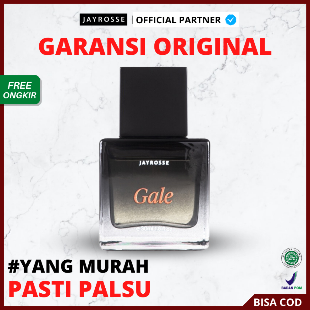 [ Agen Resmi ] Jayrosse Perfume - Gale 30 ml | Parfum Pria Original