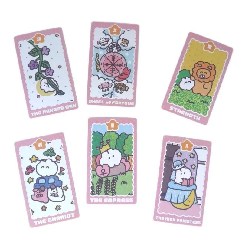 Mokmokchan Tarot 12x7cm include guide paper