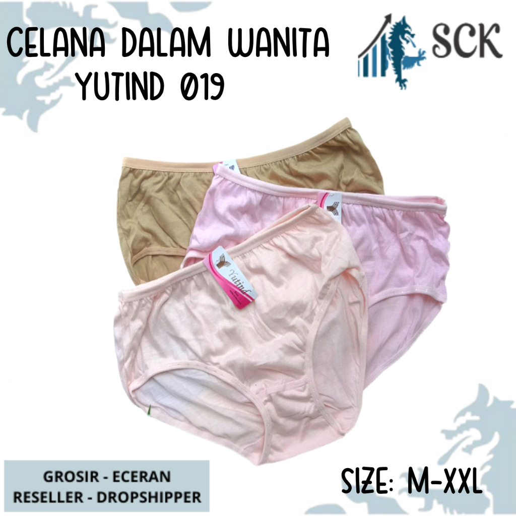 [ISI 1] Celana Dalam Perempuan YUTIND 019 Bahan Katun