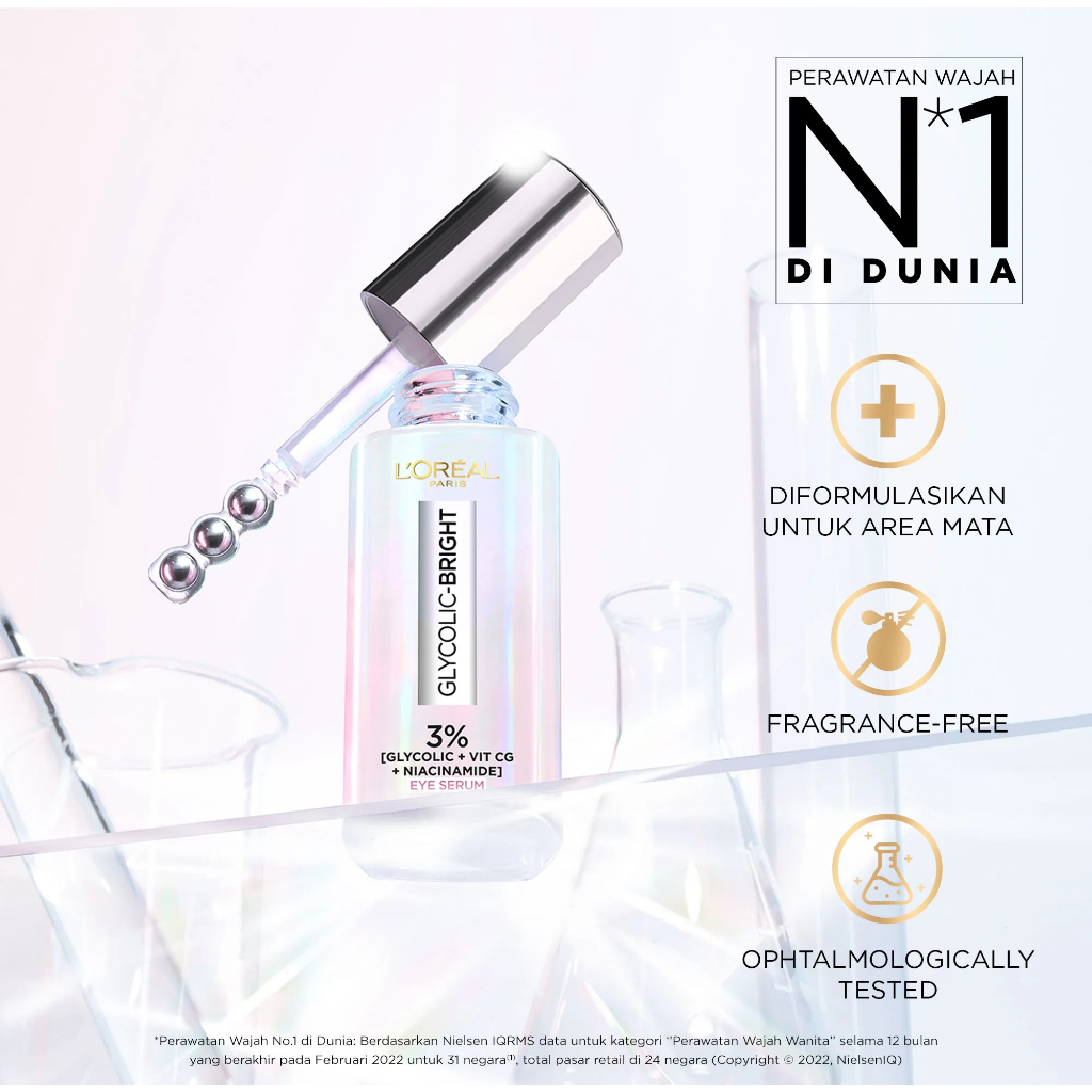 L'oreal Paris Innovation Glycolic Bright 3% Dark Circle Eye Serum