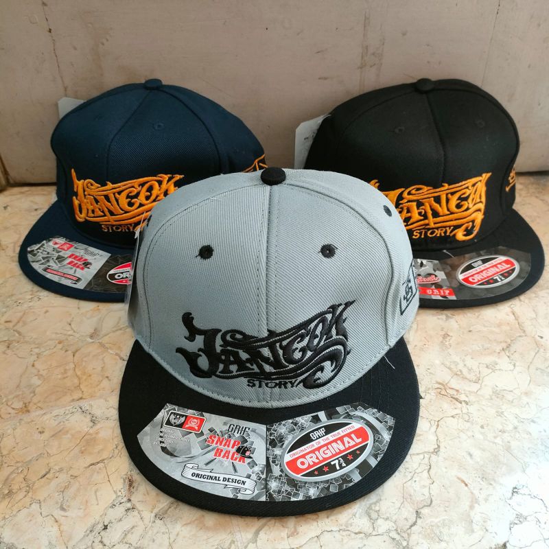 Topi Snapback /Topi Snapback/ Topi HH/ Topi hiphop/ Topi snapback bordir JANCOK