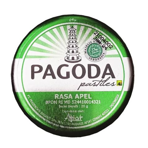 

PAGODA PASTILES APEL KALENG 20 GR