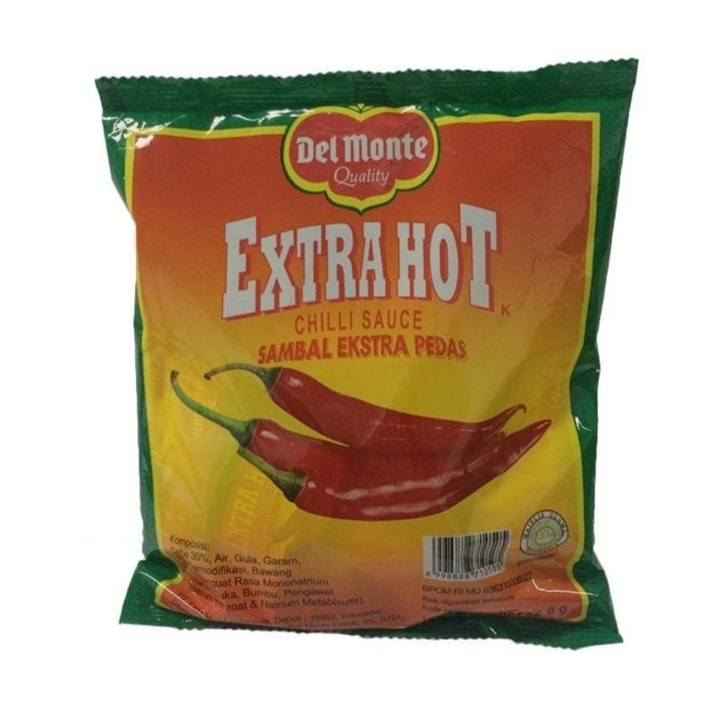 

DELMONTE SAUS SAMBAL EXTRA HOT 24 SACHET