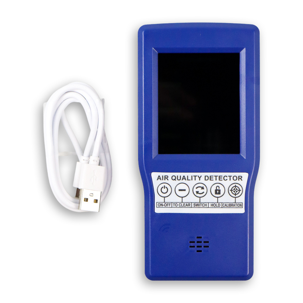 Alat Detector CO2 Sensor Gas Analyzer TVOC HCHO AQI - JSM-131 SC - Blue