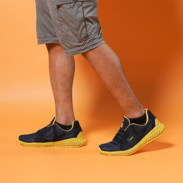 Sepatu Sneakers Pria Casual Sport Shoes Sepatu Olahraga Running Gym Santai Hangout Travelling Original Naz Dalvin Navy