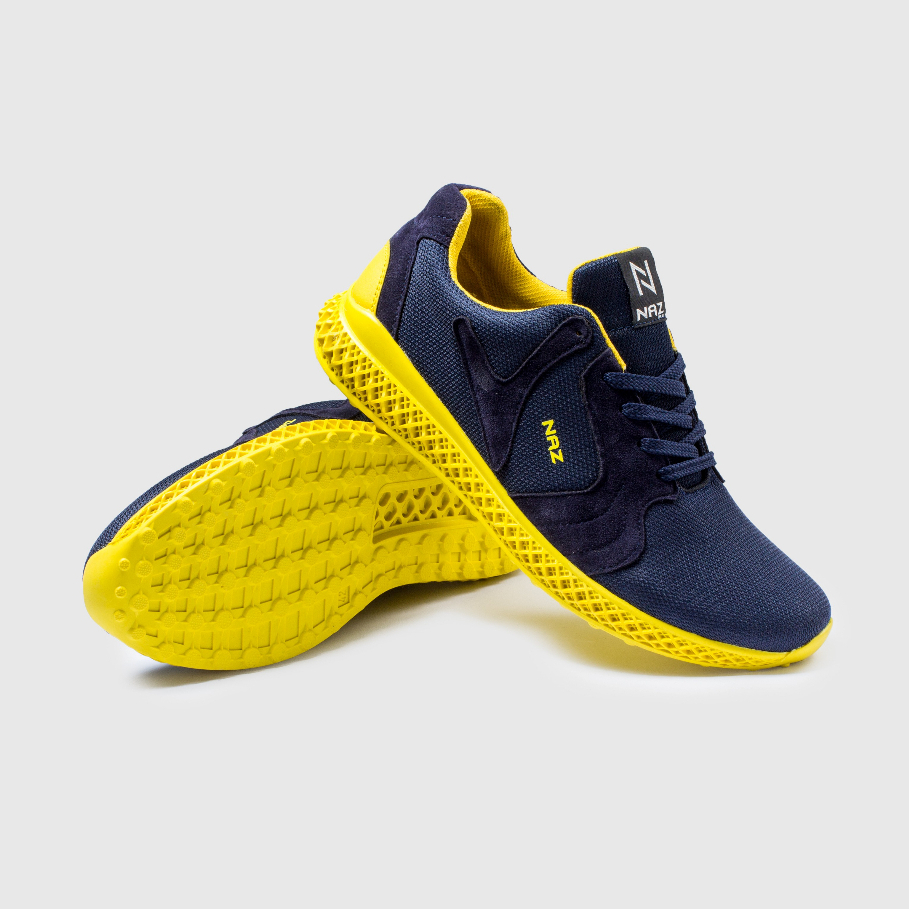 Sepatu Sneakers Pria Casual Sport Shoes Sepatu Olahraga Running Gym Santai Hangout Travelling Original Naz Dalvin Navy