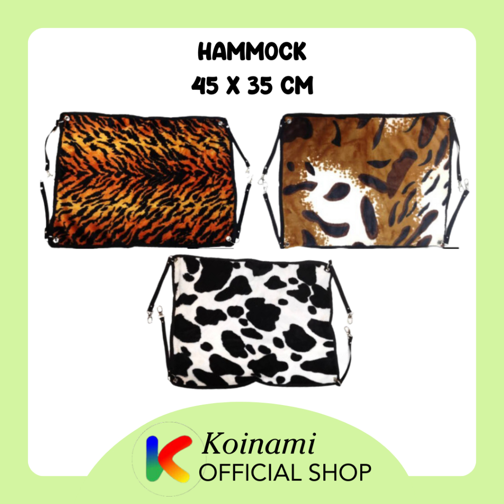 HAMMOCK 45x35cm EDOTH / ranjang / gantungan / ayunan / sugar gilder / kucing / acc hewan