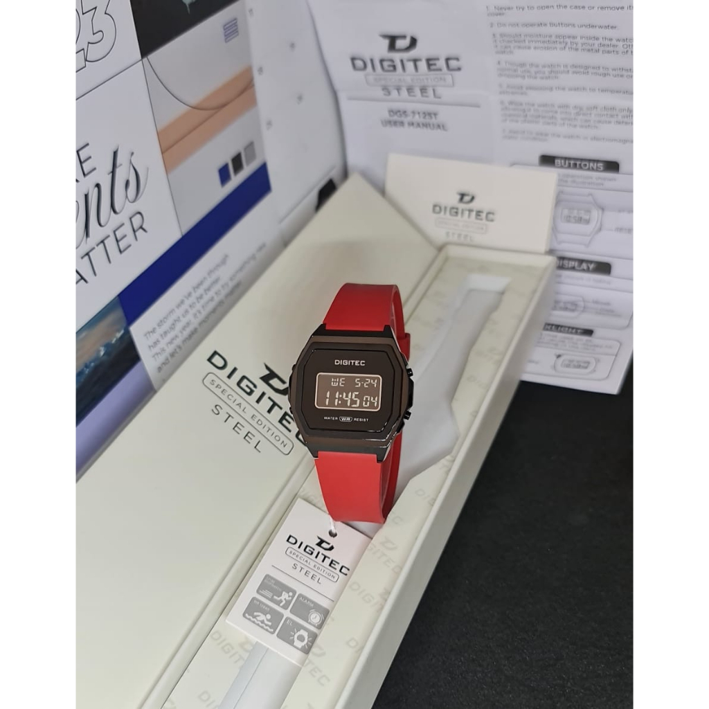 Jam Tangan Wanita Digitec 7125 Original