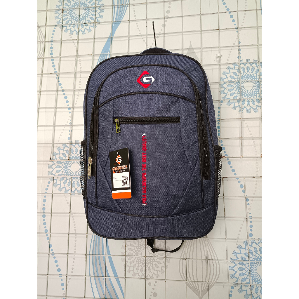 Tas Ransel Polo Goldvers Sekolah Backpack Kuliah Laptop Tas Ransel Pria Wanita POLO ORI