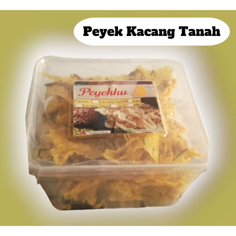 

Peyek Kacang Tanah toples 3 Liter