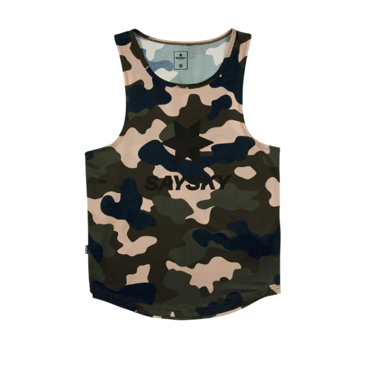 Baju Lari - SAYSKY CAMO COMBAT SINGLET