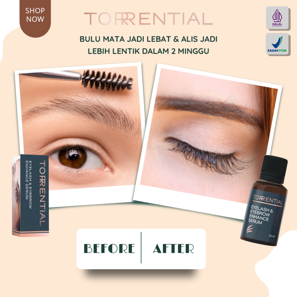 Torrential Eyelash Eyebrow Growth Serum Serum Penumbuh Bulu Mata Dan Alis Terbaik ORIGINAL