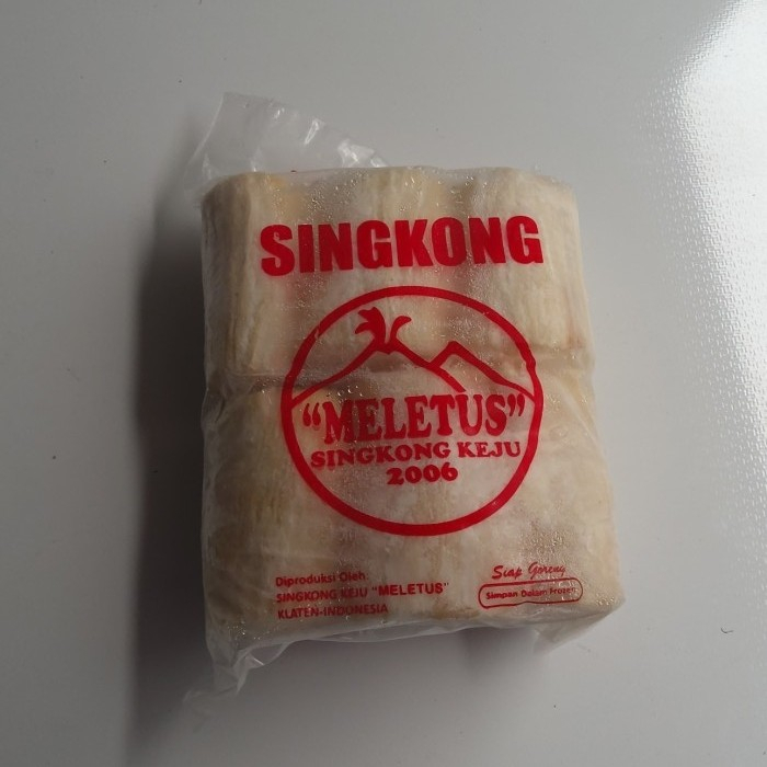 

Singkong Keju MELETUS Khas Salatiga Singkong Keju Frozen