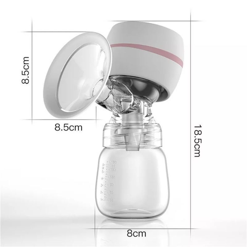 Pompa ASI Elektrik Portable Tanpa Rasa Sakit Painless Rechargeable Single Electric