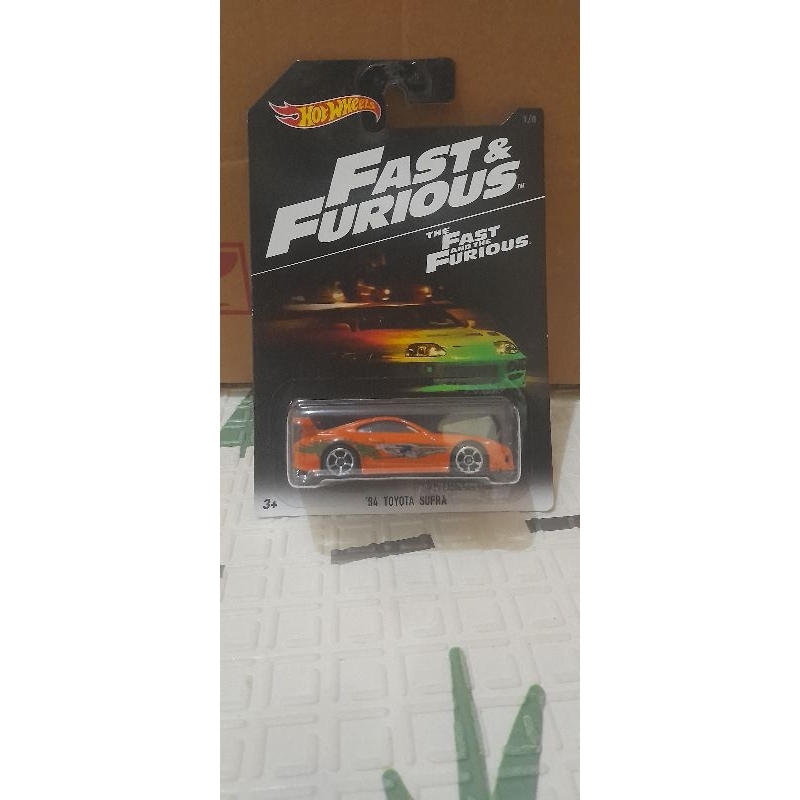HOTWHEELS TOYOTA SUPRA FAST AND FURIOUS