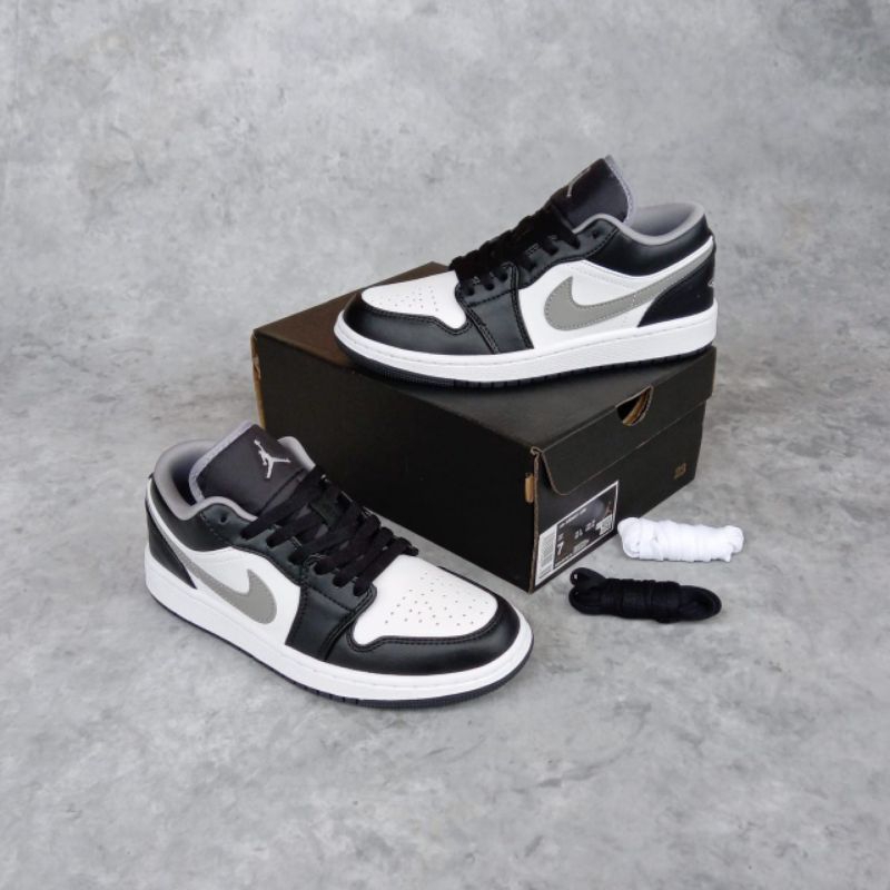 AIR JORDAN 1 LOW BLACK MEDIUM GREY
