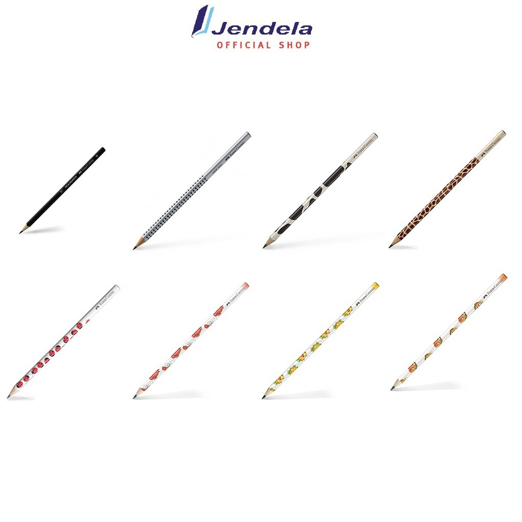 

Pensil 2B Faber Castell Motif - Tri Graphite Grip 2001 Harga Satuan Untuk Ujian Sekolah ATK