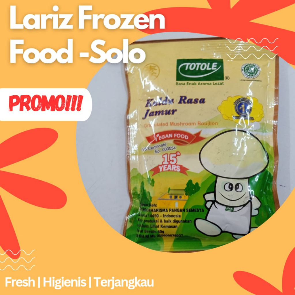 

Totole Kaldu Jamur 40 Gram