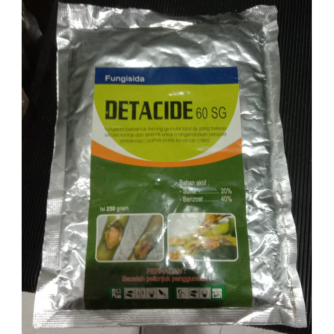 FUNGISIDA DETACIDE 60 SG - 100 GRAM