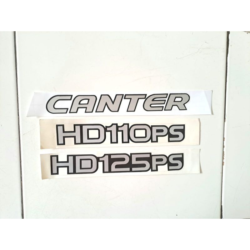 Stiker canter / Stiker HD 125ps / stiker HD 110ps fuso