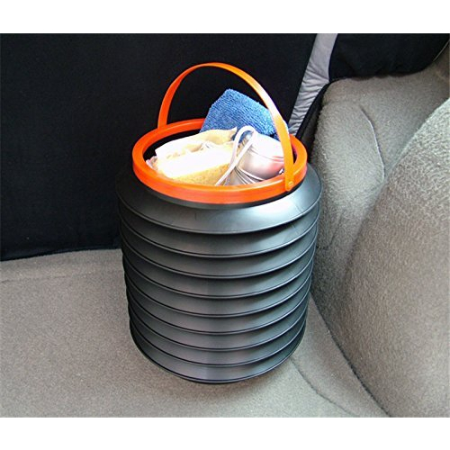 Tempat Tong Sampah Mobil Lipat Car Organiser Lipat Foldable 4L