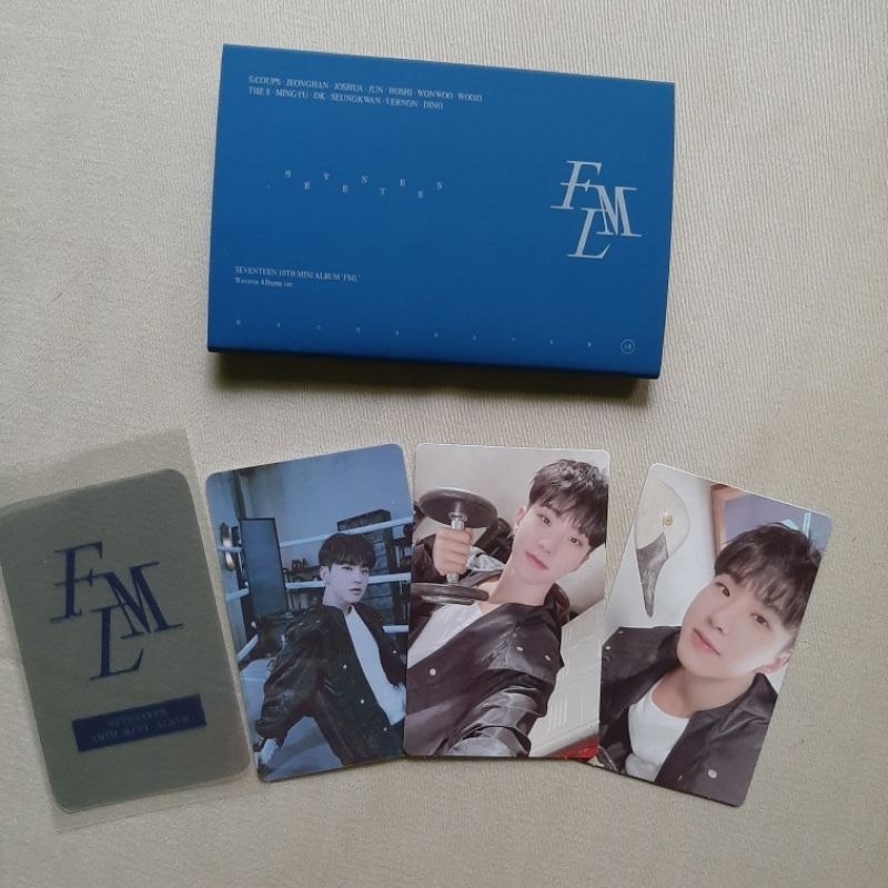 SEVENTEEN HOSHI FML WEVERSE VERSION ALBUM UNSEALED